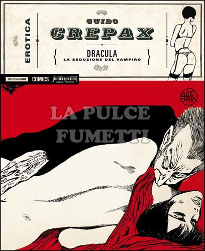 EROTICA #     9 - GUIDO CREPAX - DRACULA: LA SEDUZIONE DEL VAMPIRO